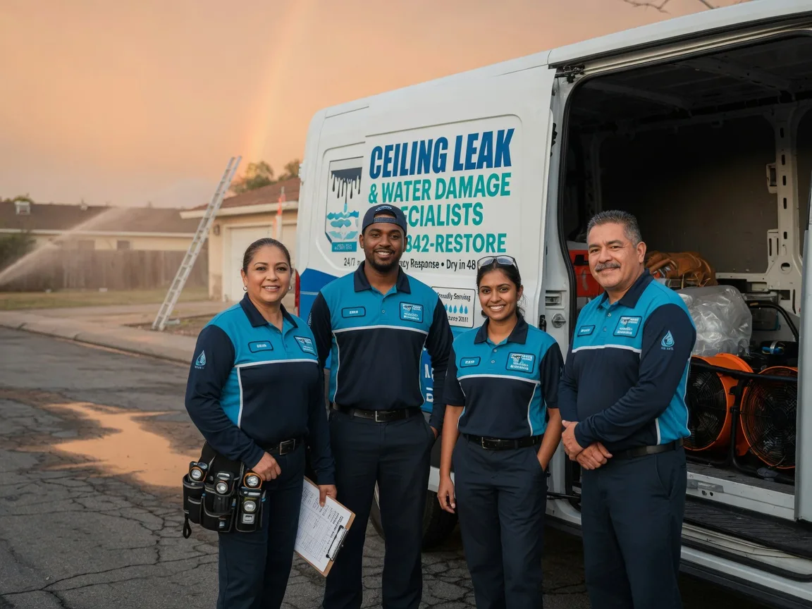 Ceiling Leak Cleanup company in Pleasant Hill, OH